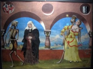 Copia della danza macabra del cimitero domenicano di Berna da Sailko Sailko
